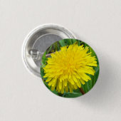 F45 Dandelion "Taraxacum officinale" Ronde Button 3,2 Cm (Voorkant /achterkant)