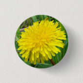 F45 Dandelion "Taraxacum officinale" Ronde Button 3,2 Cm (Voorkant)