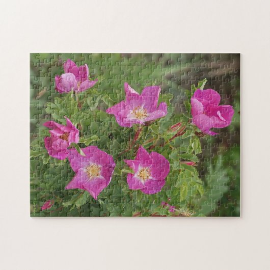 F46 Wilde Rozen Legpuzzel (Horizontaal)