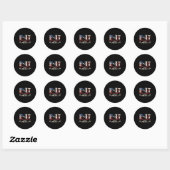 F47 Fighter Jet F-47 Vliegtuig Ronde Sticker (Vel)