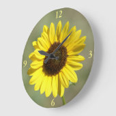 F47 Gele wilde bloem Vaak Zonnebloem Grote Klok (Hoek)