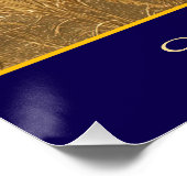 *~* F4 Elegant Flower Gold 23 Perfect Poster (Hoek)