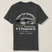 F4 PHANTOM II jachtbommenwerper T-shirt (Design voorkant)