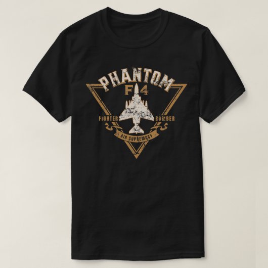 F4 Phantom II Naval Fighter Bomber Jet Interceptor T-shirt (Design voorkant)