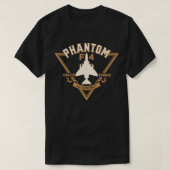 F4 Phantom II Naval Fighter Bomber Jet Interceptor T-shirt (Design voorkant)