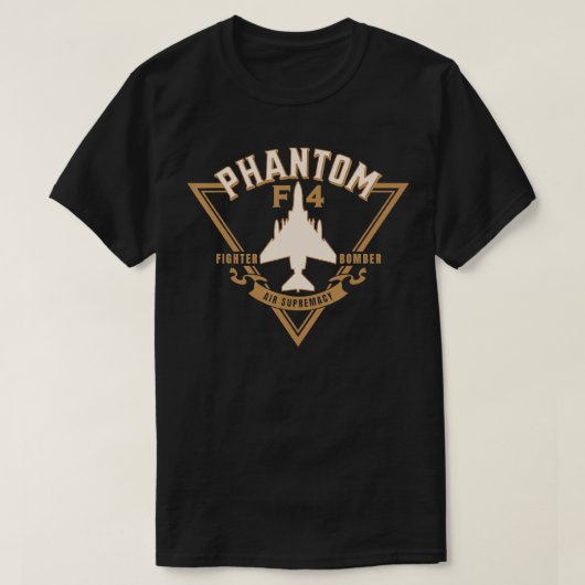 F4 Phantom II Naval Fighter Bomber Jet Interceptor T-shirt (Design voorkant)
