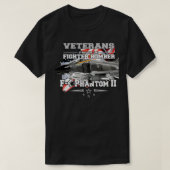 F4 Phantom II supersonische straalinterceptor T-shirt (Design voorkant)