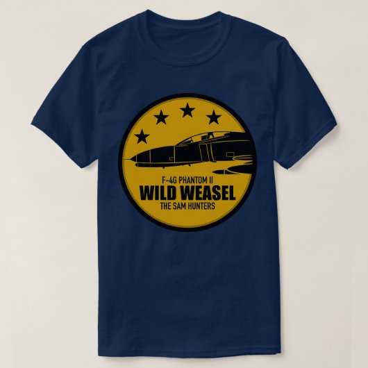 F4 Phantom II Wilde Weasel T-shirt (Design voorkant)