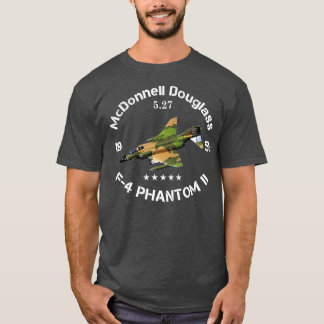 F4 Phantom Jet Vintage Machine Veteran Pilot T-shirt