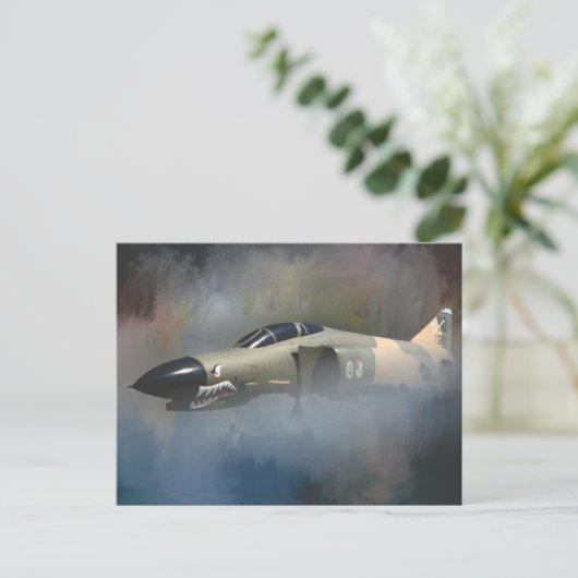 F4 Phantom-kaart 2 Briefkaart (Staand voorkant)