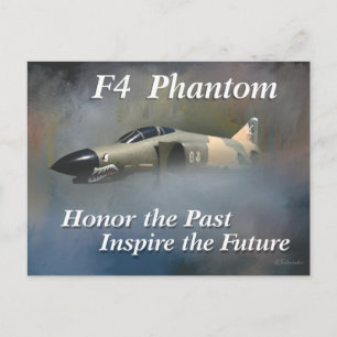 F4 Phantom-kaart Briefkaart