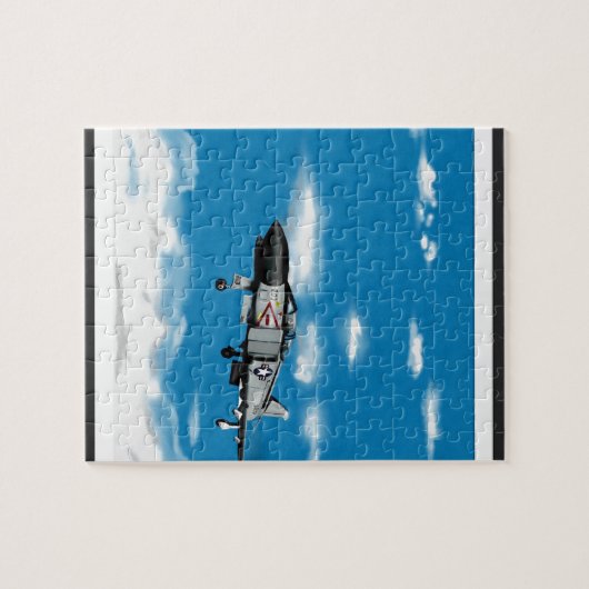 F4 Phantom Navy Jet Fighter Legpuzzel (Horizontaal)