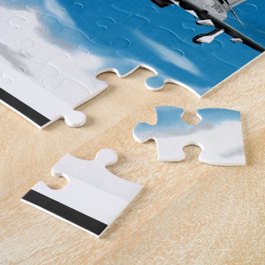 F4 Phantom Navy Jet Fighter Legpuzzel (Zijkant)