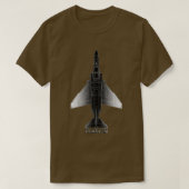 F4 Phantom Supersonic Jet T-shirt (Design voorkant)