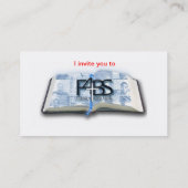 F4BS Evangelist Cards (100 ct) Visitekaartje (Achterkant)