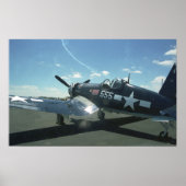 F4U-1 Corsair-Poster Poster (Voorkant)