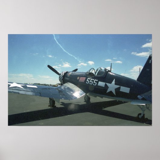 F4U-1 Corsair-Poster Poster (Voorkant)