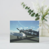 F4u-1 het Briefkaart van de zeerover (Staand voorkant)