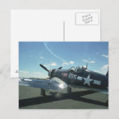 F4u-1 het Briefkaart van de zeerover (Voorkant / Achterkant)