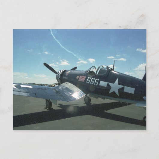 F4u-1 het Briefkaart van de zeerover (Voorkant)
