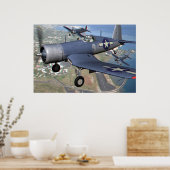 F4U 3D-anaglyph Poster (Keuken)