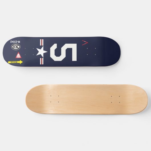 F4U Board Mark 2 Persoonlijk Skateboard (Horizontaal)