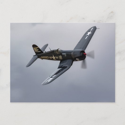 F4U Corsair-ansichtkaart Briefkaart (Voorkant)