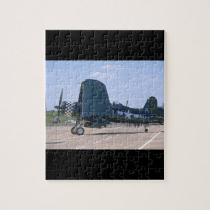 F4U Corsair, gevouwen Wings_WWII Planten Legpuzzel