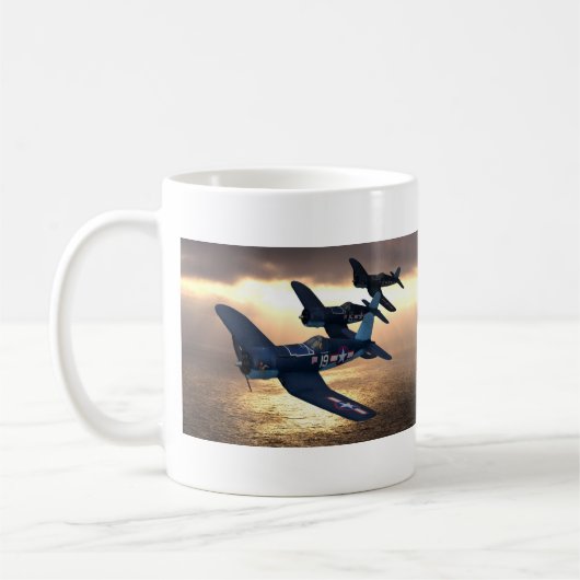 F4u Corsair Koffiemok (Links)
