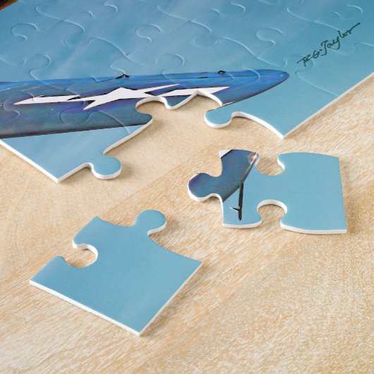 F4U Corsair Legpuzzel (Zijkant)