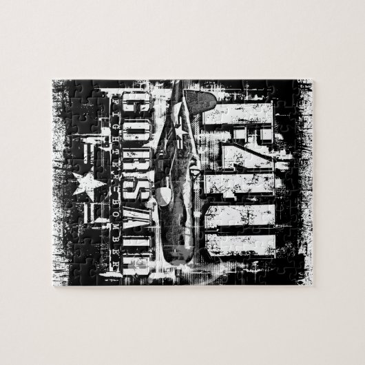 F4U CORSAIR LEGPUZZEL (Horizontaal)