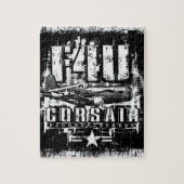 F4U CORSAIR LEGPUZZEL (Verticaal)