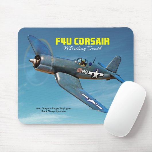 F4U Corsair Muismat (Met muis)