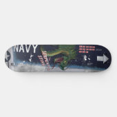 F4U Corsair Nose Art Skateboard Deck (Horizontaal)