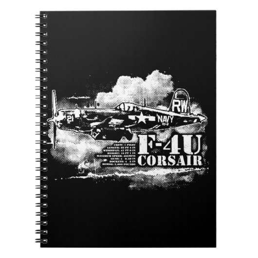 F4U CORSAIR NOTITIEBOEK (Voorkant)