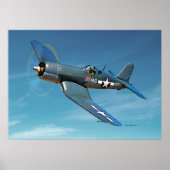 F4U Corsair Poster (Voorkant)