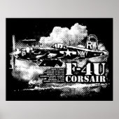 F4U CORSAIR POSTER (Voorkant)