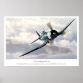 F4U Corsair Poster (Voorkant)