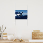F4U Corsair Poster (Keuken)