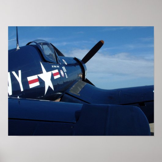 F4U Corsair Poster (Voorkant)