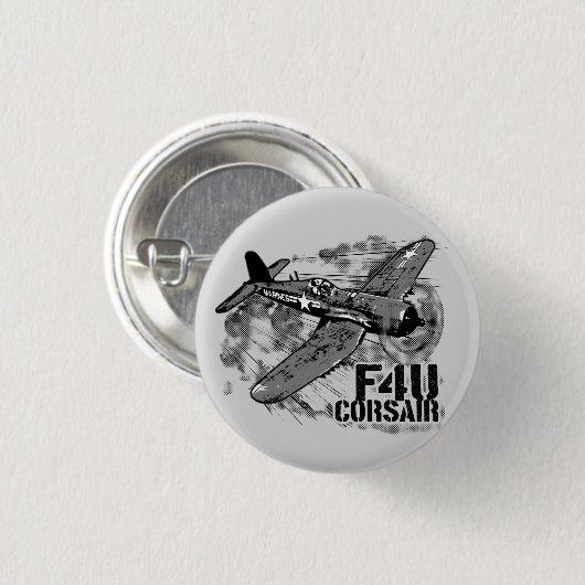 F4U CORSAIR RONDE BUTTON 3,2 CM (Voorkant /achterkant)