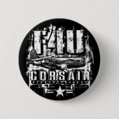 F4U CORSAIR RONDE BUTTON 5,7 CM (Voorkant)
