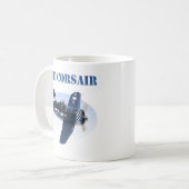 F4U Corsair-vliegtuig #530 Koffiemok (Voorkant links)