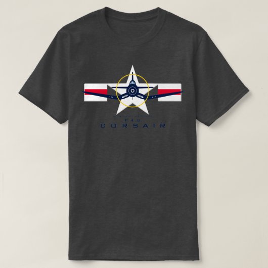 F4U Corsair Warbird Graphic1 T-shirt (Design voorkant)
