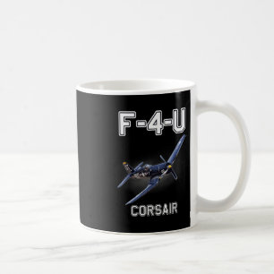 F4u Corsair Warbird Wwii Militair Vliegtuig Koffiemok