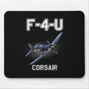 F4u Corsair Warbird Wwii Militair Vliegtuig Muismat