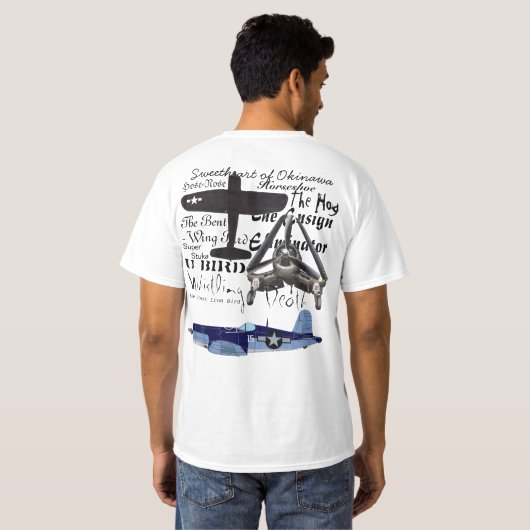 f4u warkites T-Shirt- T-shirt (Achterkant volledig)