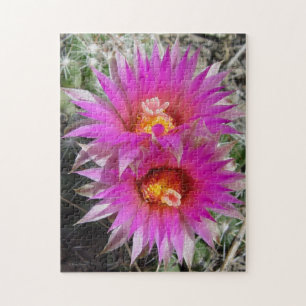 F5 Bal Cactus Bloemen "Escobaria vivipara" Legpuzzel