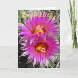 F5 Balcactus Bloemen "Escobaria vivipara" Kaart