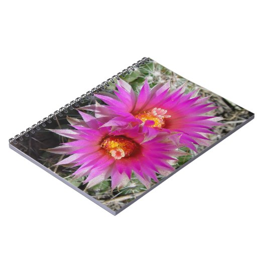 F5 Ball Cactus Flowers "Escobaria vivipara" Notitieboek (Linkerzijde)